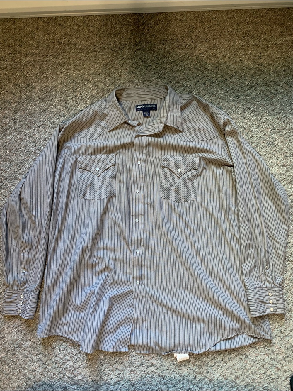 MWG vintage Western Dress Shirt
